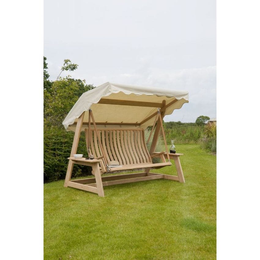 Ideal Hardwood Swing Seat For Your Pool - Swing chairs - Benches