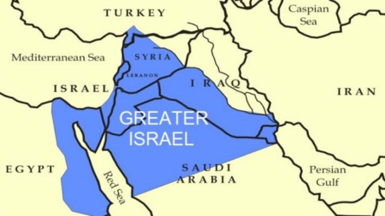 “Greater Israel”: The Zionist Plan for the Middle East Now Under Way