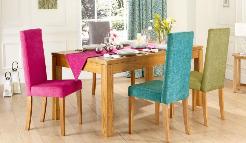 mix match dining room chairs