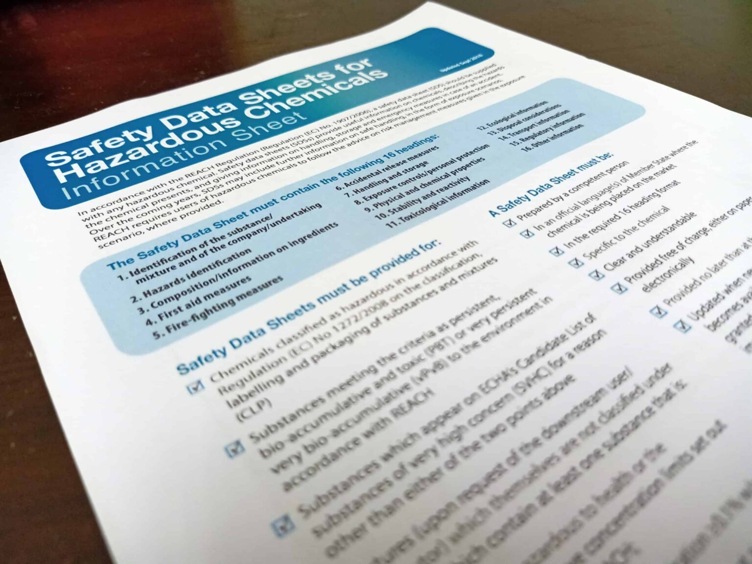 Tips and Rules to Follow for Managing Your SDS Sheets The Event Chronicle