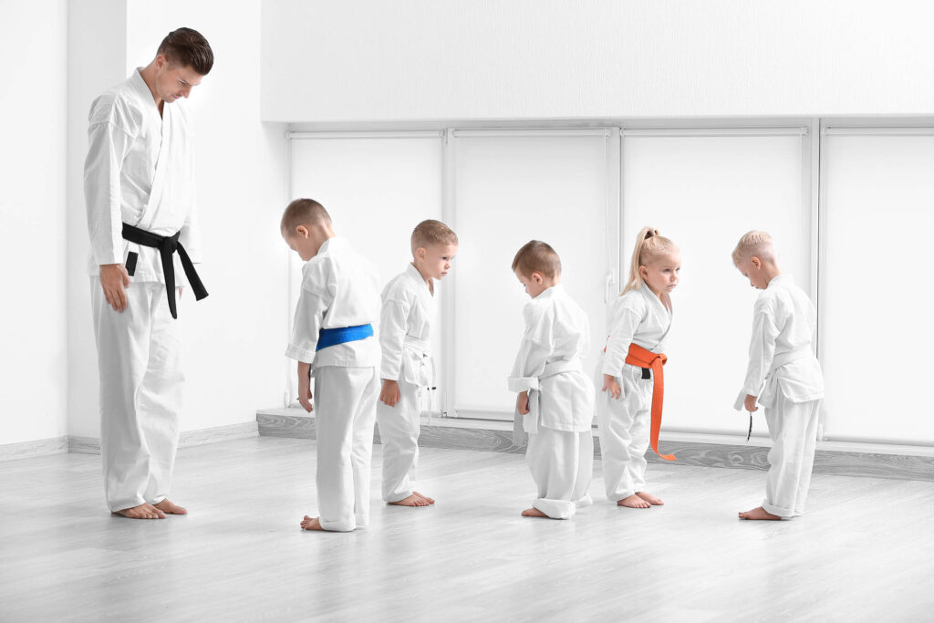 Enhancing Discipline and Focus Karate Exercises for kids