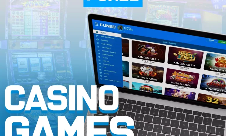 Experience Online Casino Games at Fun88