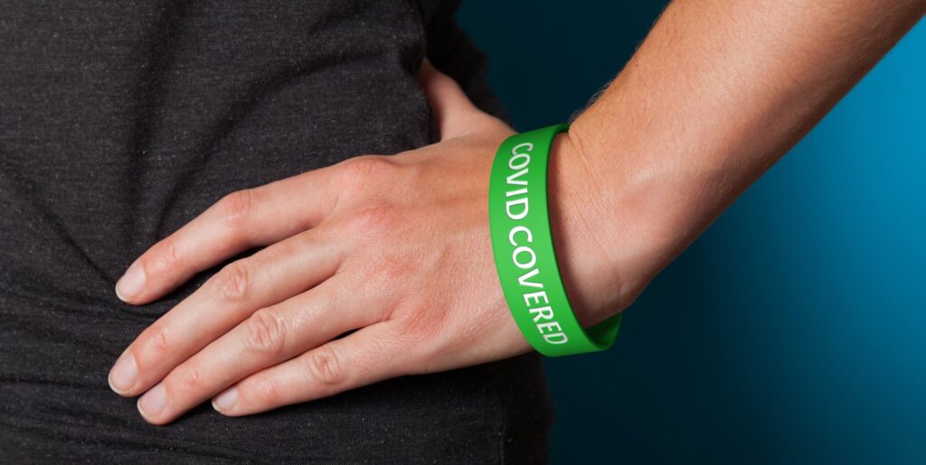 Health and Safety Information wristbands