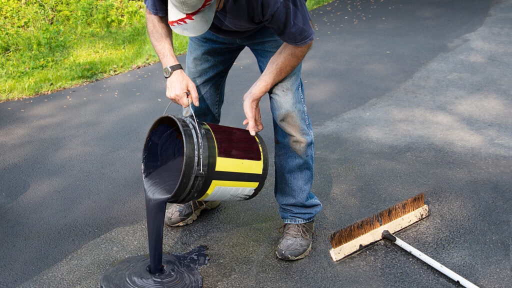 Post Washing Maintenance Sealing Recommendations for a driveway