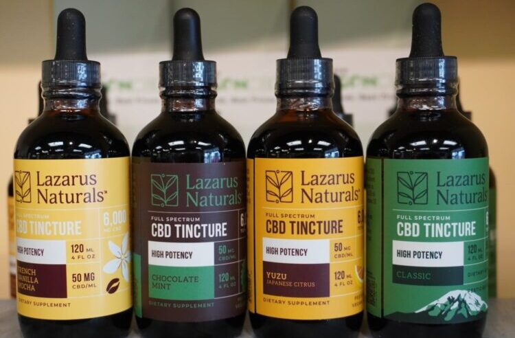 high-potency tinctures Lazarus Naturals