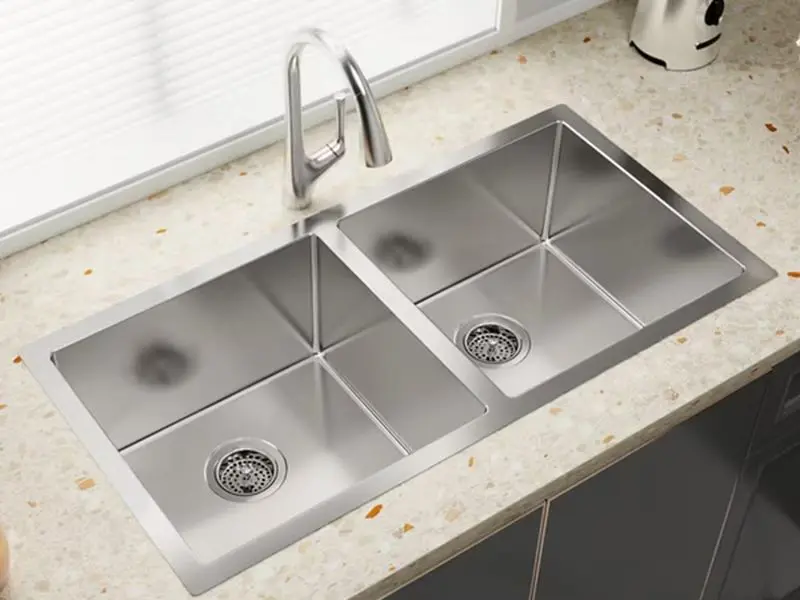 Stainless-Steel Sinks in Indian Kitchen